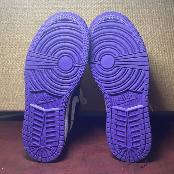 Never worn Air Jordan 1 Lows Purple. Please message if interested. - Picture 5 of 5